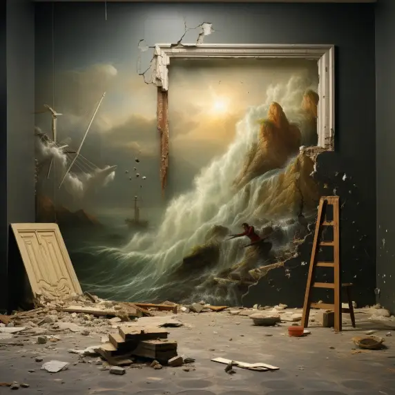 Painting & Picture Falling Off Wall Spiritual Meanings