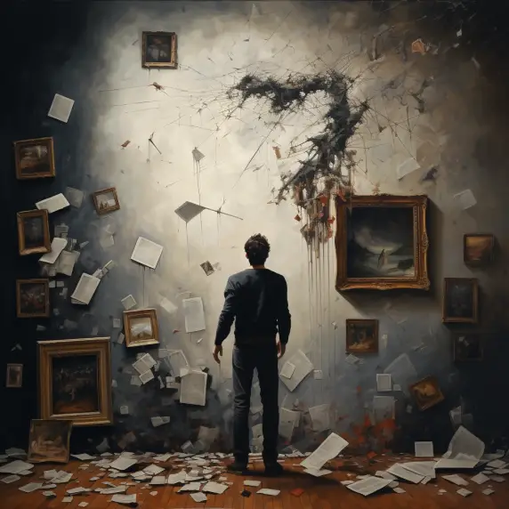 Painting & Picture Falling Off Wall Spiritual Meanings